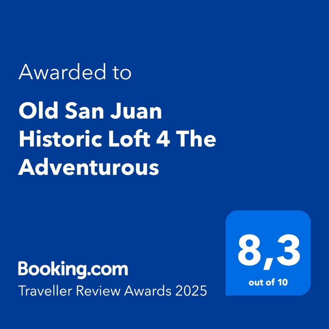 Old San Juan Historic Loft 4 The Adventurous Apartment Екстериор снимка